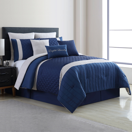 Modern Threads Modern Threads 9-Piece embellished comforter set Logan Queen 3MLTICSE-LGN-QN